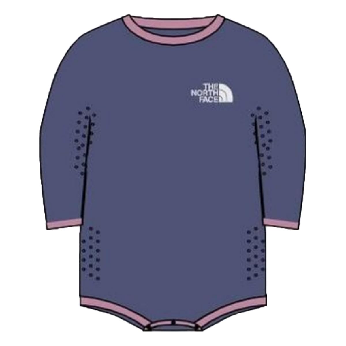

North B Cradle Cotton Rompers Cave Blue 70 [The Face] L/S