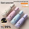 5-Fold Ultra-Light Black Glue UV Protection Customizable Parasol Umbrella