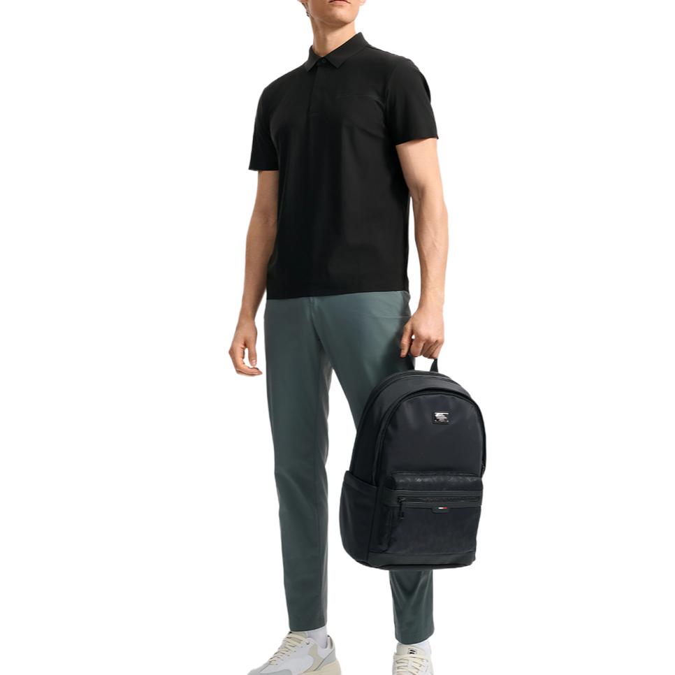 New FILA Polo Shirts Men's Black F11M532112F-BK