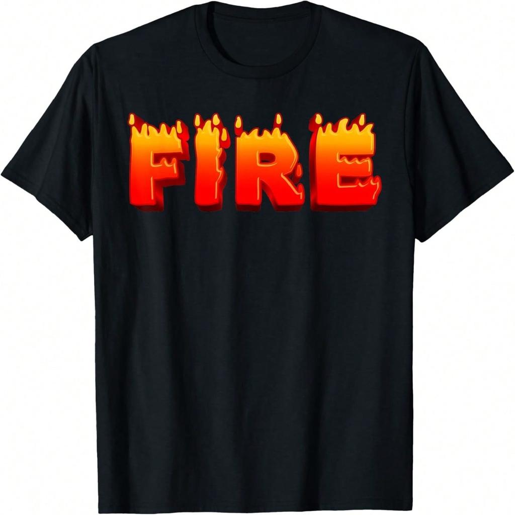 Last Minute Family Couples Halloween Fire And Ice Costumes T-Shirt