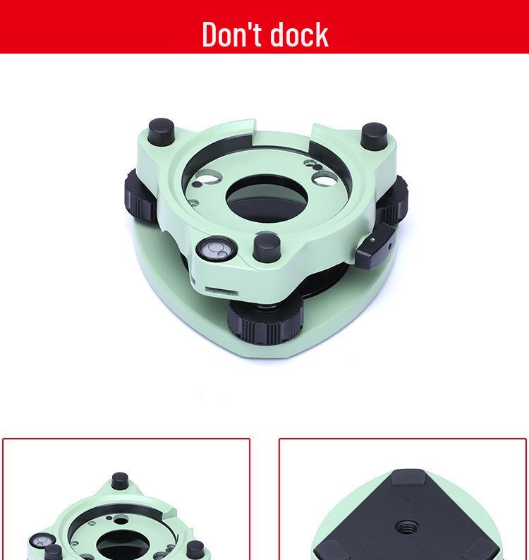 GPS RTK Theodolite Total Station Tripod Centering & Pointing Device with Prism Base Connector