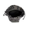 Rheemin Paisley Bucket   Charcoal Black