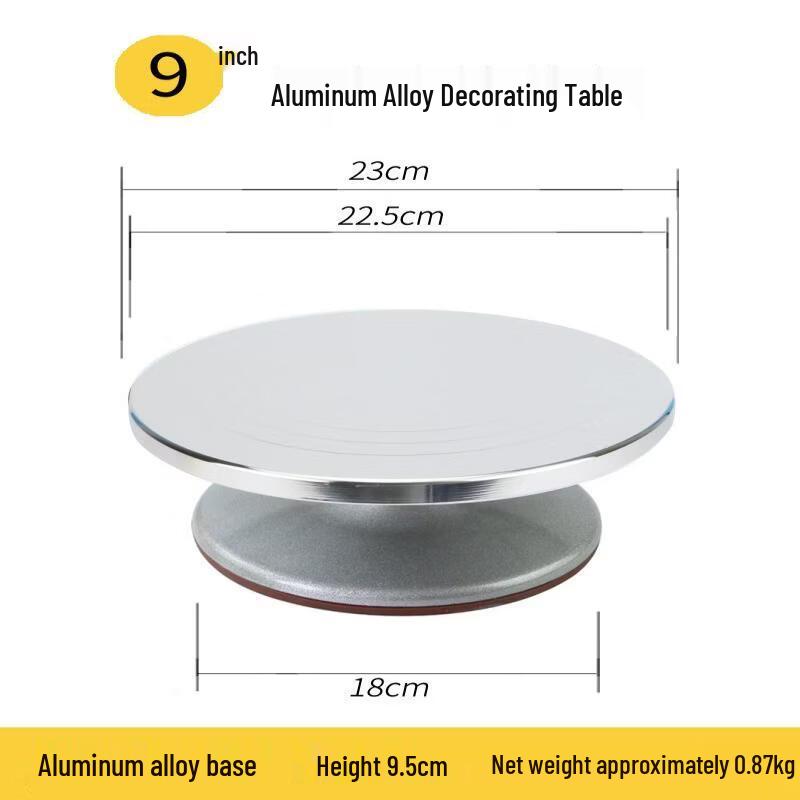 Aluminum Alloy Cake Decorating Turntable