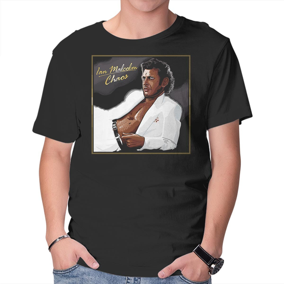 Unisex Crew Neck T-Shirt Chaos Graphic Short Sleeve Casual Tee XXXL