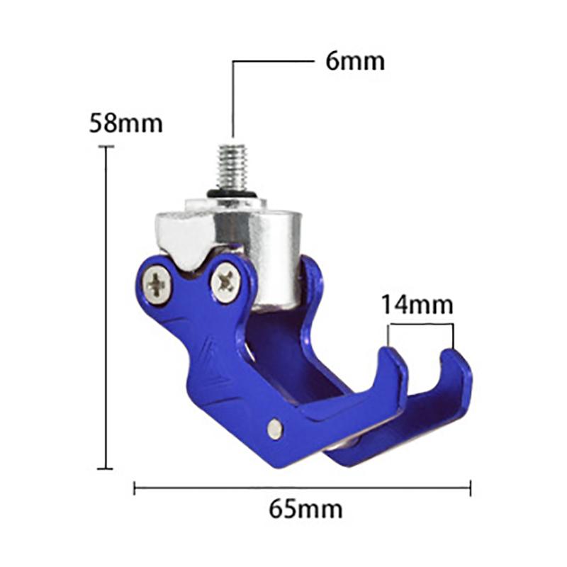 Durable 6Mm Screw Aluminum Motorbike Helmet Glove Scooter Luggage Carry Holder Eagle Claw Hanger Motorcycle Helmet Hook
