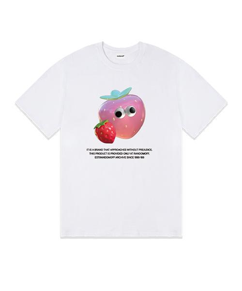 RANDOMOFF 3D Twin Strawberry T-Shirt (4Color) (B Type)
