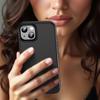 For iPhone 14/13 Case Skin Touch Matte Anti Drop TPU PC Phone Back Cover