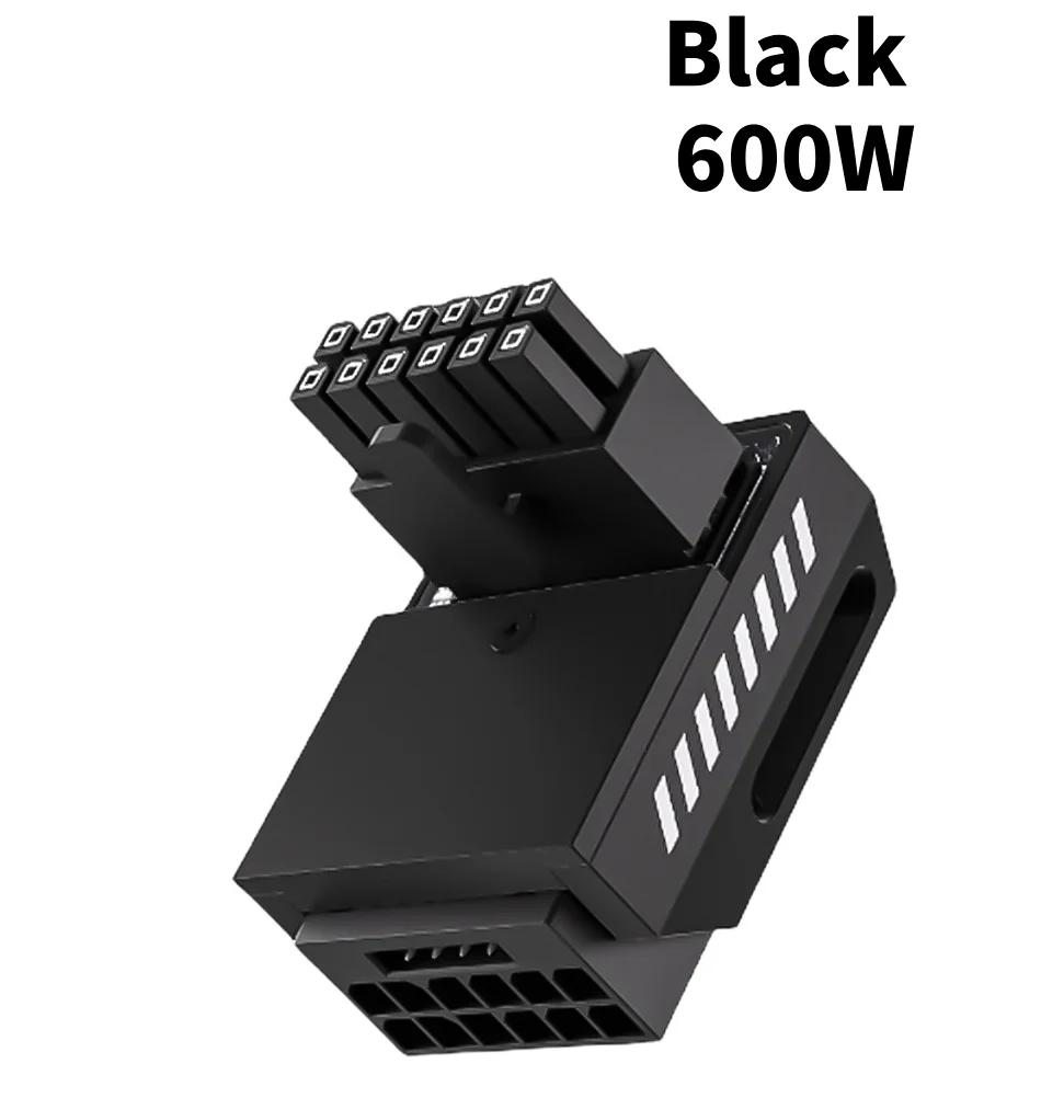 450/600W 12+4PIN Degree Power Connector ATX3.0 12VHPWR STD/RVS Male To Female Connector for RTX 3090Ti 4070Ti 4080 4090
