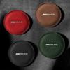 FA9Car Cup Holder Pad PU Leather Slot Non-slip Coaster Mat Car Accessories Stickers For Mercedes Benz C63 W117 Cla45 W205 W212 E63