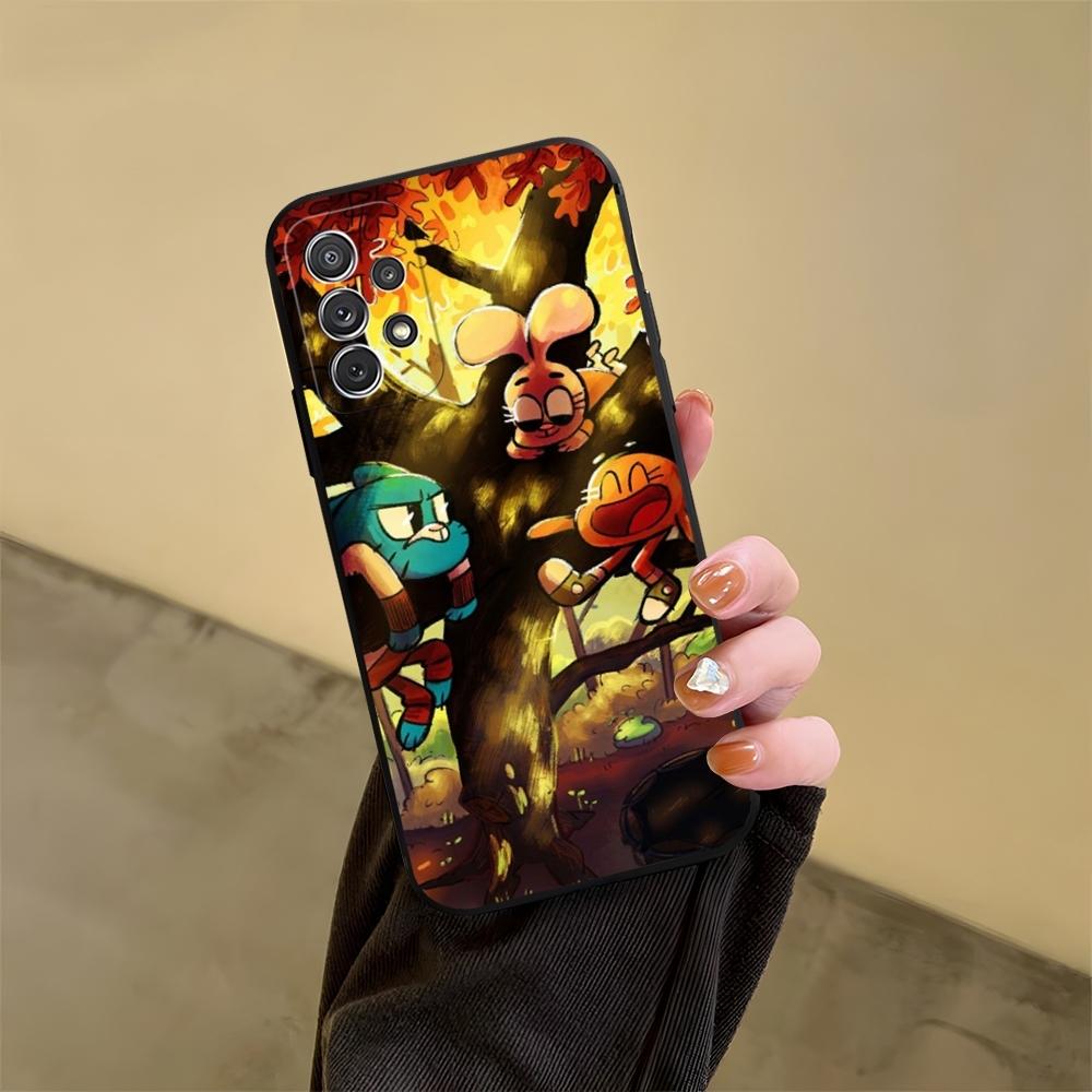 The Amazing World Gumbal Phone Case For Samsung S24 S25 S20 S26 S21 S22 S23 Ultra Fe Plus A05 A06 A16 A26 A36 A56 Cover