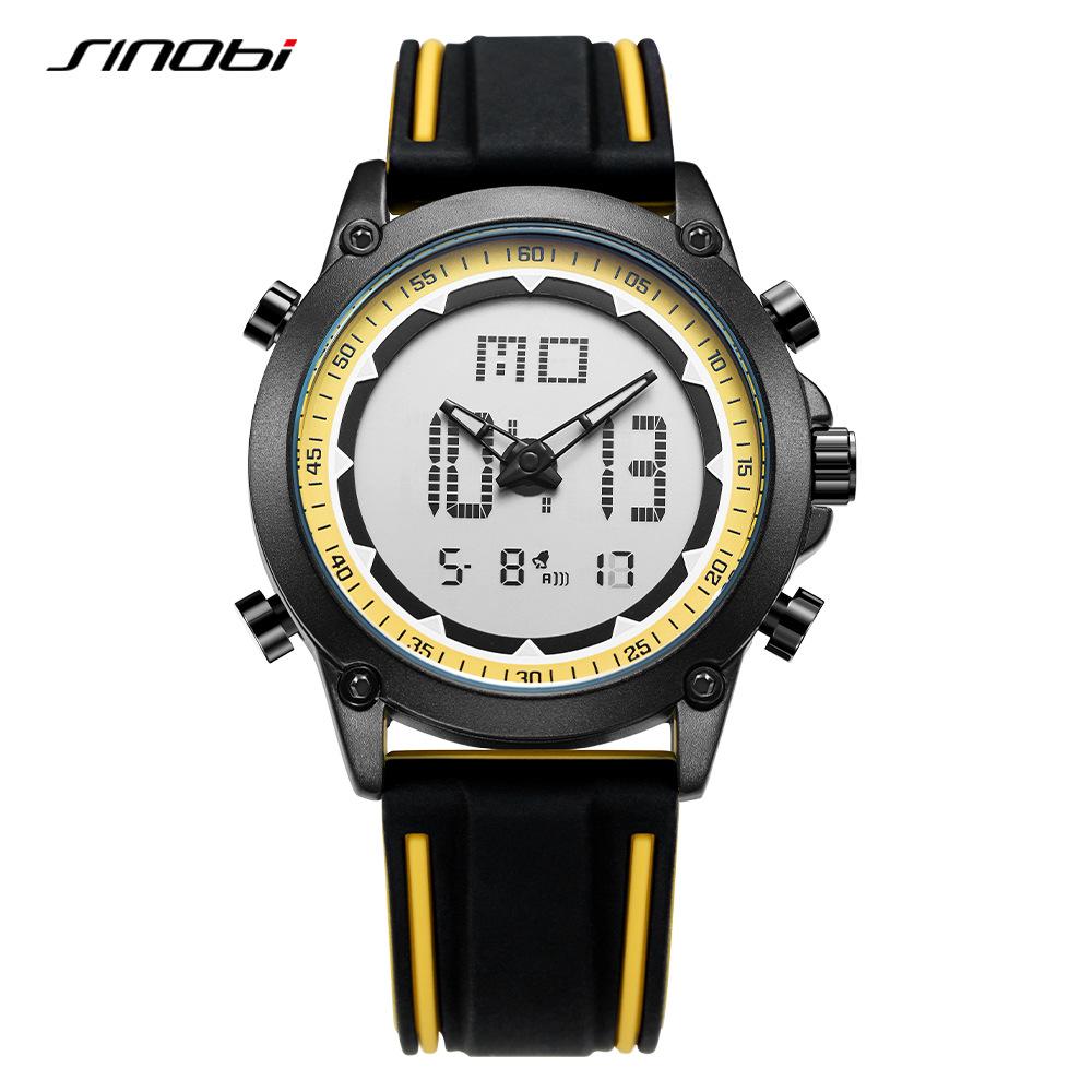 Electronic Watch Men S Casual Sports Waterproof Student Multifunctional Luminous Alarm Clock Electronic Watch For Men