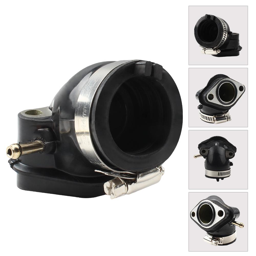 For GY6 125cc 150cc Motorcycle Carburetor Inlet Intake Manifold Rubbe Interface Scooter 4 Stroke ATV Go Kart Engine Parts