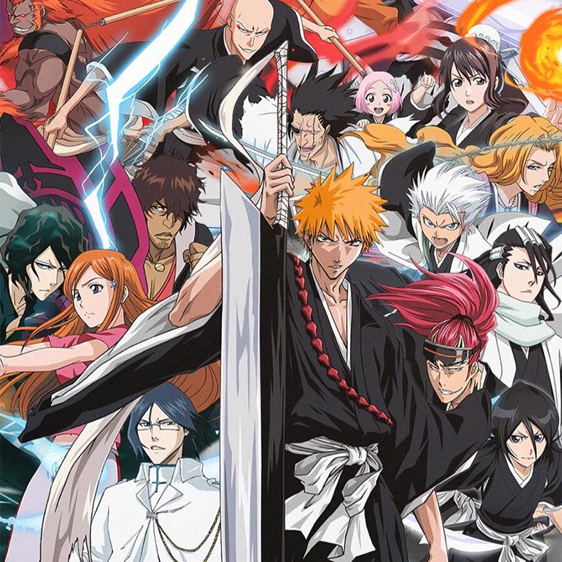 BLEACH Thousand-Year Blood War Shinigami Cosplay: Ichigo, Rukia, Renji Uniform Available
