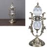 Sand Timer With Stand Vintage 15 Min Engraving Embossed Golden Hourglass Timer for Shelf Decor