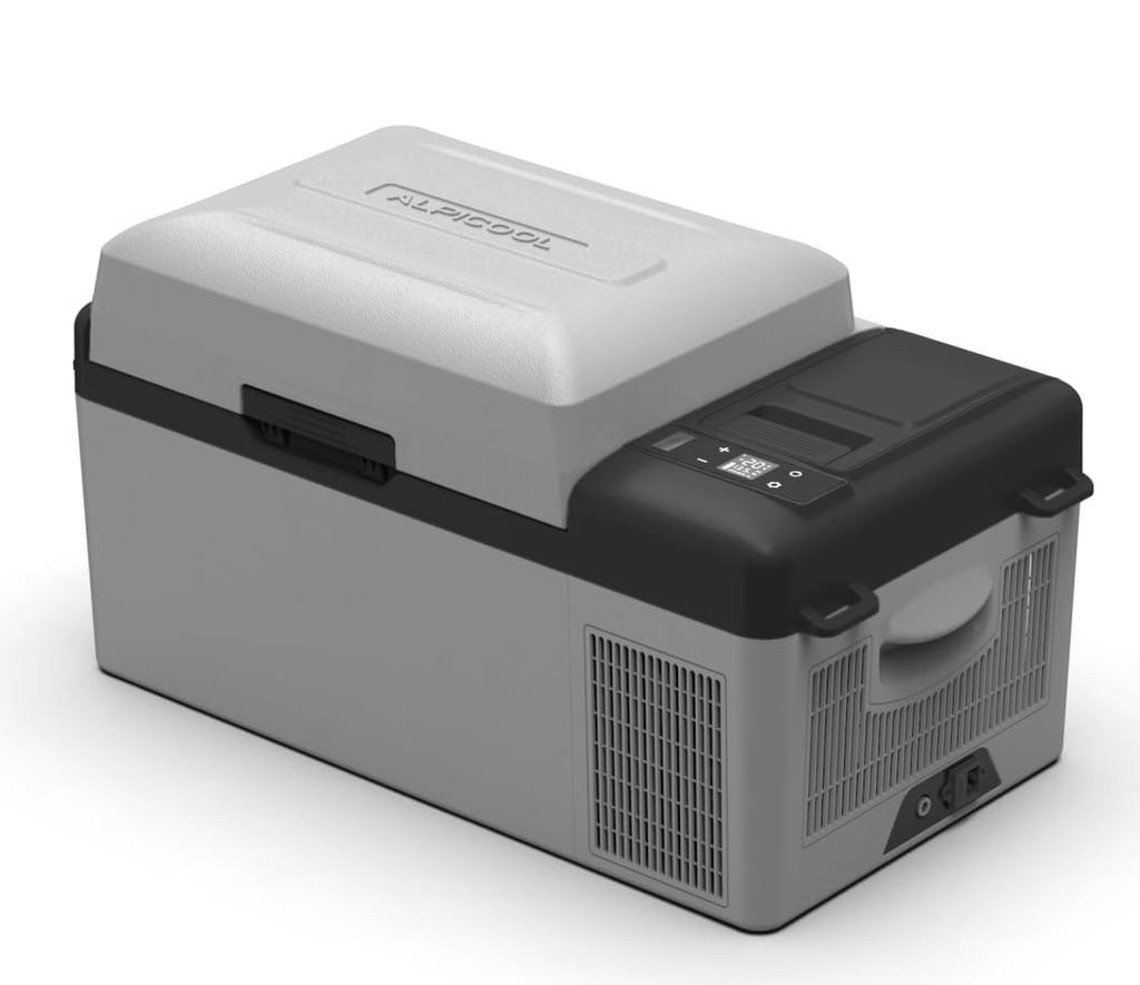 Alpicool Portable Refrigerator Y19E 20L Car to Compressor Quick Ideal for Car and Home Outdoor and PSE Certified (Built-in) Refrigerator/Freezer,