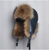 Hot High-end Luxury Fur Hat Men's Fox Fur Hat Lei Feng Cap Ear Cap Fur Necessary Hat Real Fur Hat 100% Sheepskin Top Fox Hat