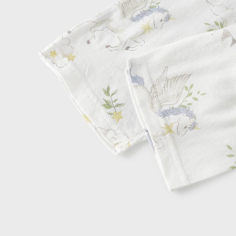 TONGTAI Baby Kids Summer Cropped Anti-Mosquito Pants