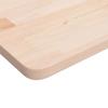 Vidaxl Blat Do Łazienki, 100X50X2,5 Cm, Surowe Lite Drewno