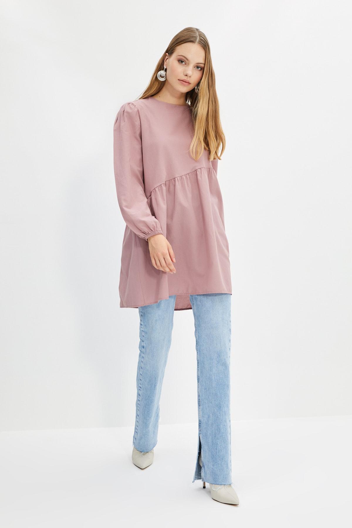 

Туника с круглым вырезом Dried Rose TCTAW22UK0054