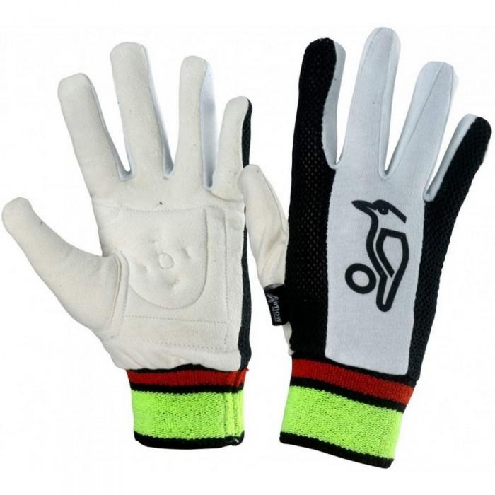 Kookaburra Childrens/Kids Padded Leather Wicket Keeping Inner Gloves