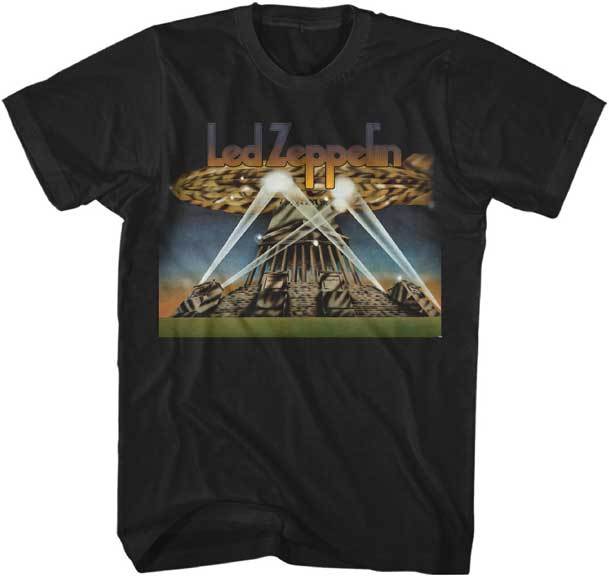 

LED ZEPPELIN - Space Ship - t shirt S,M,L,XL,2XL Brand New Official Merchandise L