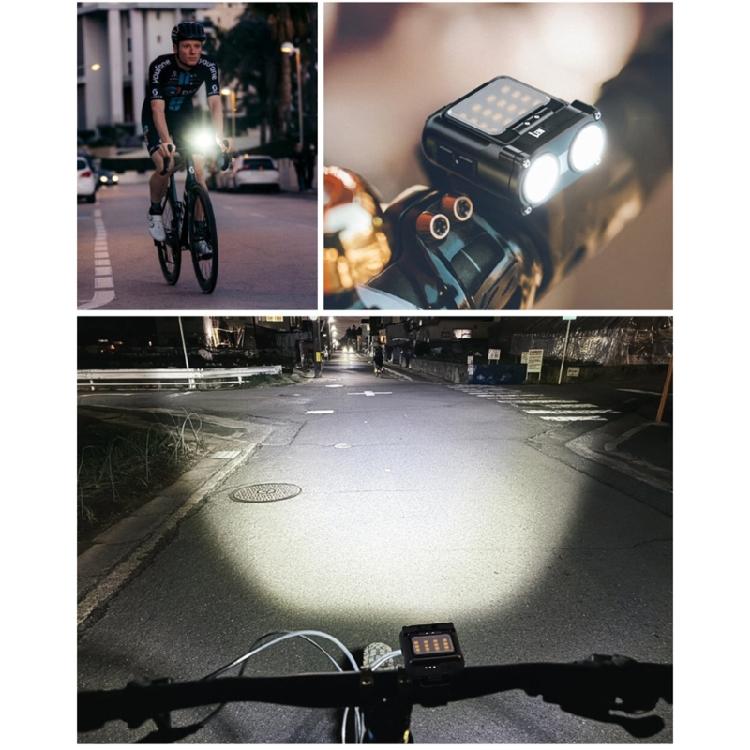 Cycling Bicycles Front Light 1500mAh 900lumens Compacts Rechargeable Bike Lamp for Various Terrains