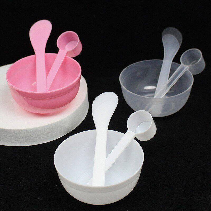 Mask Bowls Set Face Mixing Facial Masks Applicator Stirring Maker Measuring Tool Makeup Rubber Facials Bowl Tools