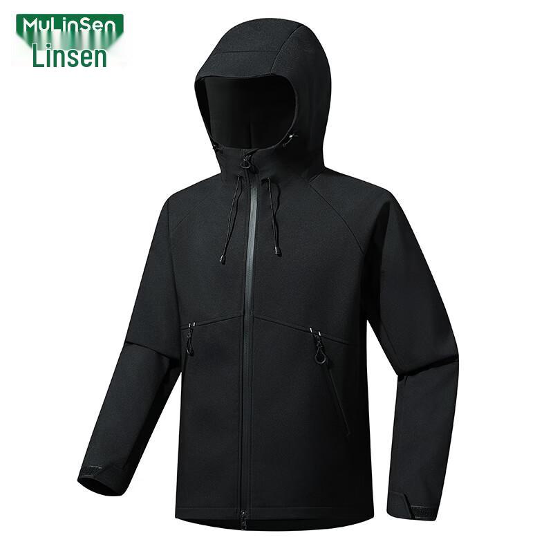 Mulinsen Women's Outdoor Windproof and Waterproof Softshell Jacket