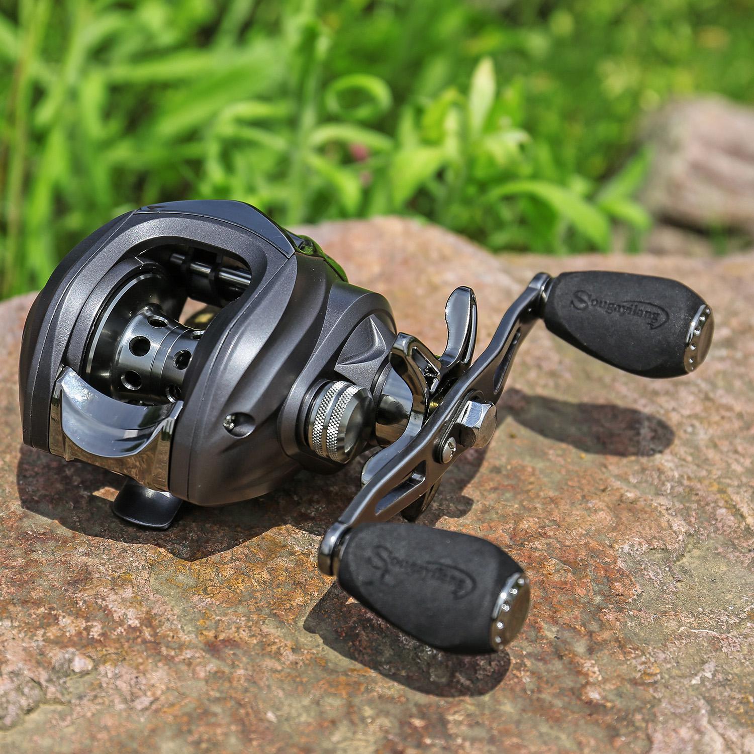 

Рыболовная катушка 11+ 1BB 6,3:1 левая/правая рука магнитный ручной тормоз рыболовное колесо с приманкой Left серый