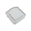 With Lid Toast Shape Lunch Box Portable Food Container New Snack Storage Box  Kitchen Storage