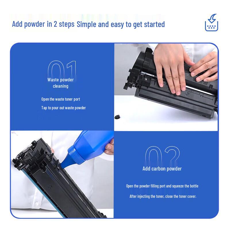 Gezhige 77A Compatible Black Toner Cartridge