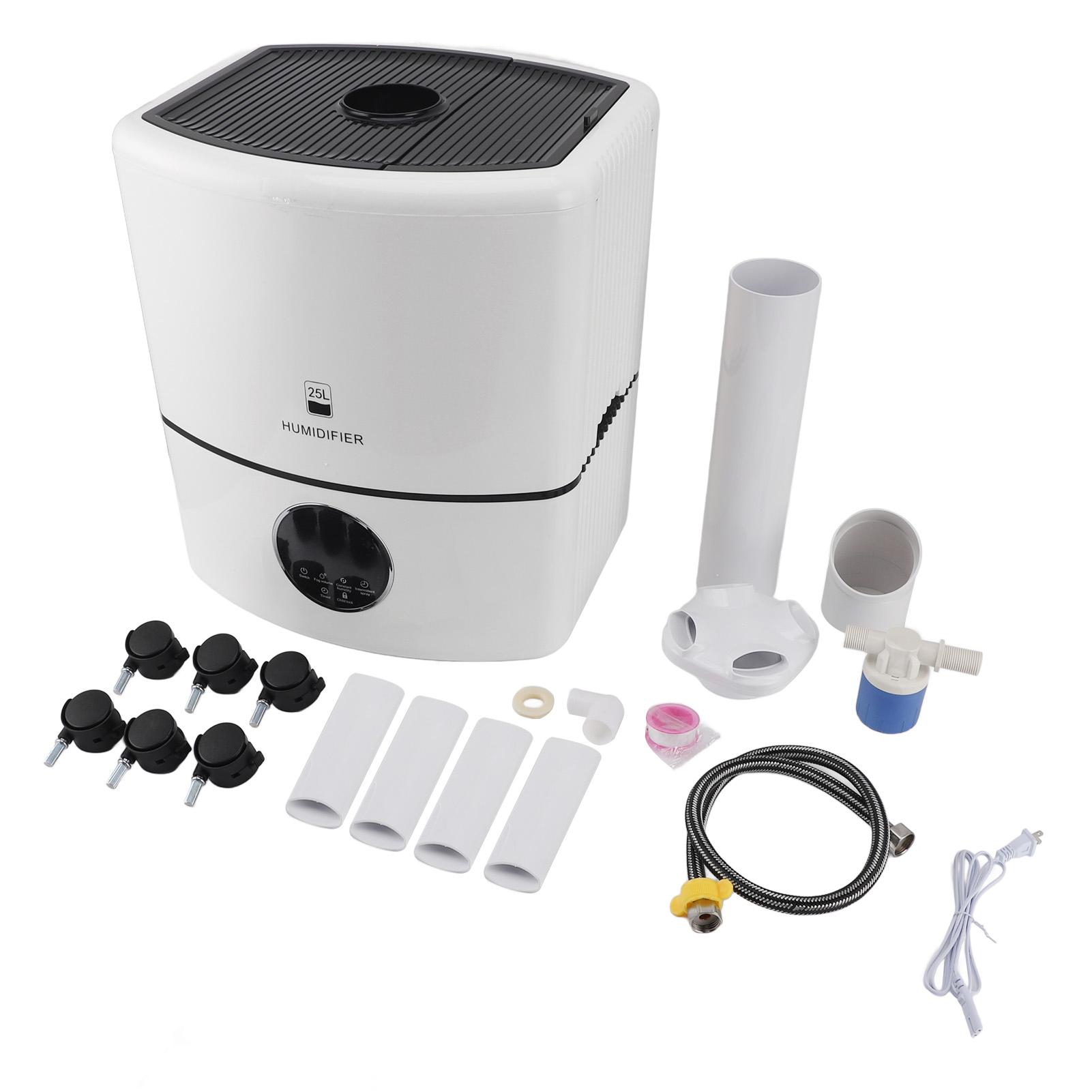 Промышленные коммерческие увлажнители воздуха, 25 л, большая емкость, 3000 мл/ч, объем тумана, крутой распылитель тумана 100?240В US Plug