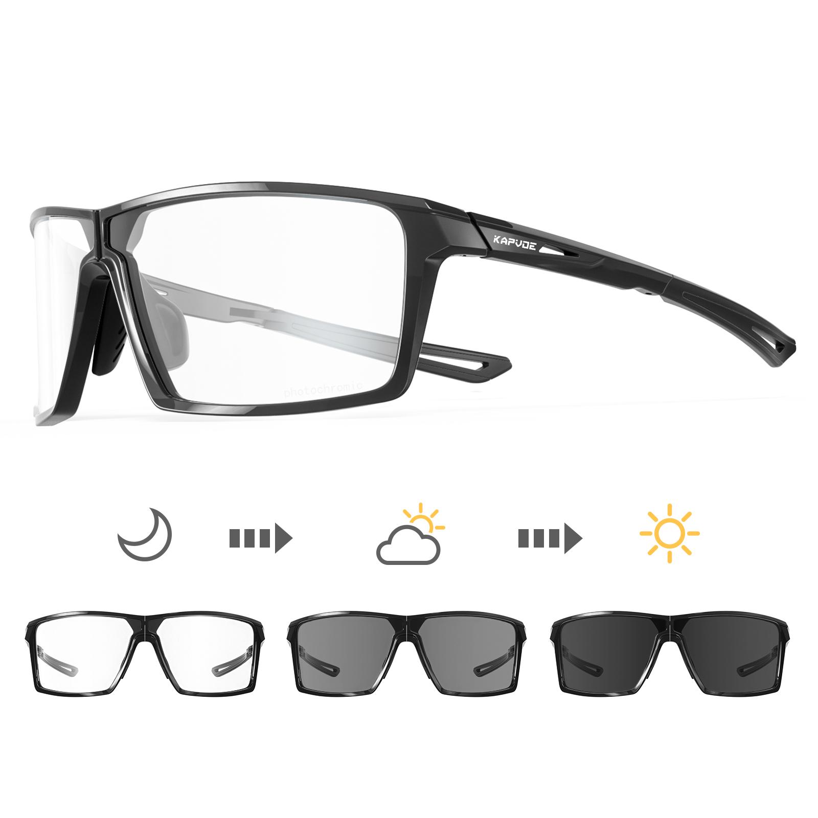 

Kapvoe Folding Sunglasses Polarized Colored Multi Portable Cycling Glasses UV400 Light Weight Runing Hiking Baseball Glasses