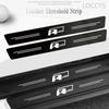 2026 Hot For VW VOLKSWAGEN Car Door Sill Anti-scratch Stickers Carbon Microfiber Sticker For Volkswagen VW Rline Jetta Golf Tigu
