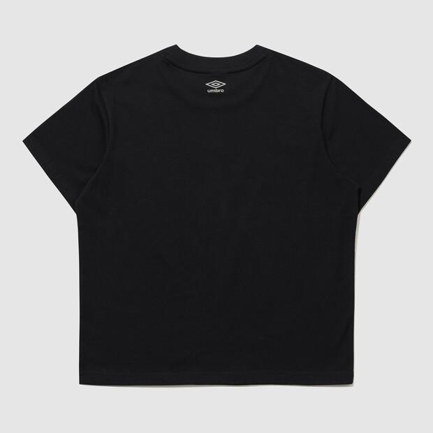 UMBRO Women'S Regular Fit 2-Pack Short Sleeve T-Shirt Black Ur222Crs51