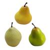 Realistic Artificial Pear for Home and Shop Decoration Decorative Simulated Fruit for Kitchen or Dining Room Display
