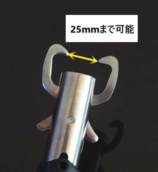 Fish Grip Fish Catcher Stainless Steel with Rope Lightweight Fishing Fish Grabber figu