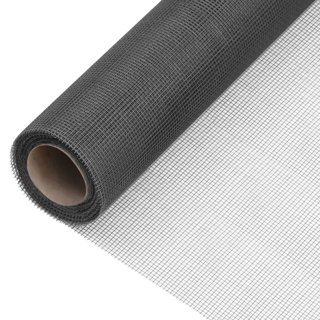Vidaxl Siatka Z Włókna Szklanego, 100 X 2000 Cm, Czarna