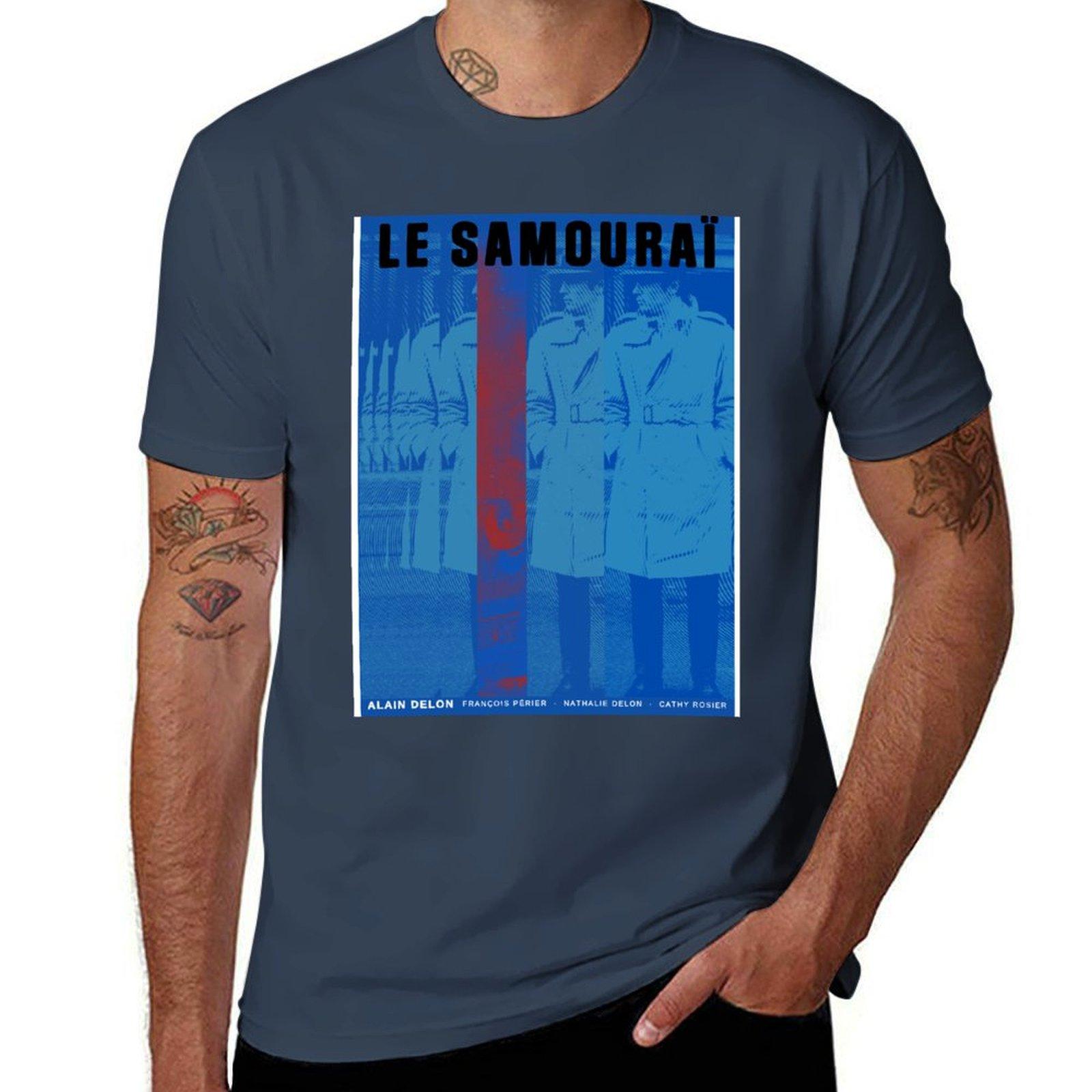 Le Samourai (1967) Movie Poster Design Tshirt Lightweight Running Sports Tshirt S