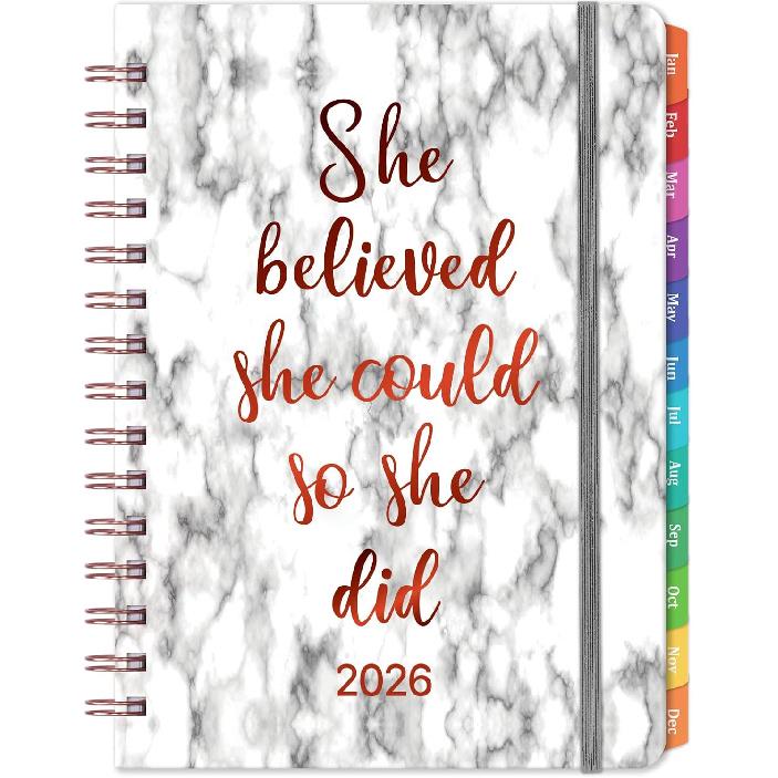 2026 Planner - 2026 Planner Weekly and Monthly, January - December 2026 for 12 Months, 8.43  x 6.3 , Planners 2026 Weekly and Monthly with Tabs,