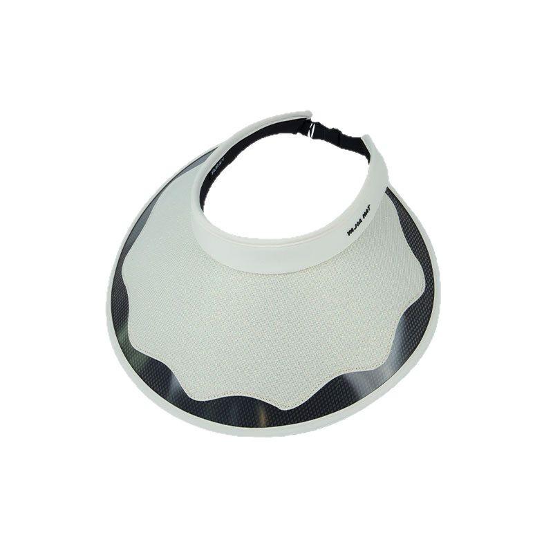 New Vinyl Empty Top Hat Vacation Travel Large Brim Sun Protection Ultraviolet Outdoor Sky Top Sun Hat