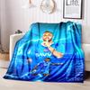 Santos FC Brazilian football player striker Neymar da Silva Santos Júnior blanket portable four season home bed office travel break warm blanket H1
