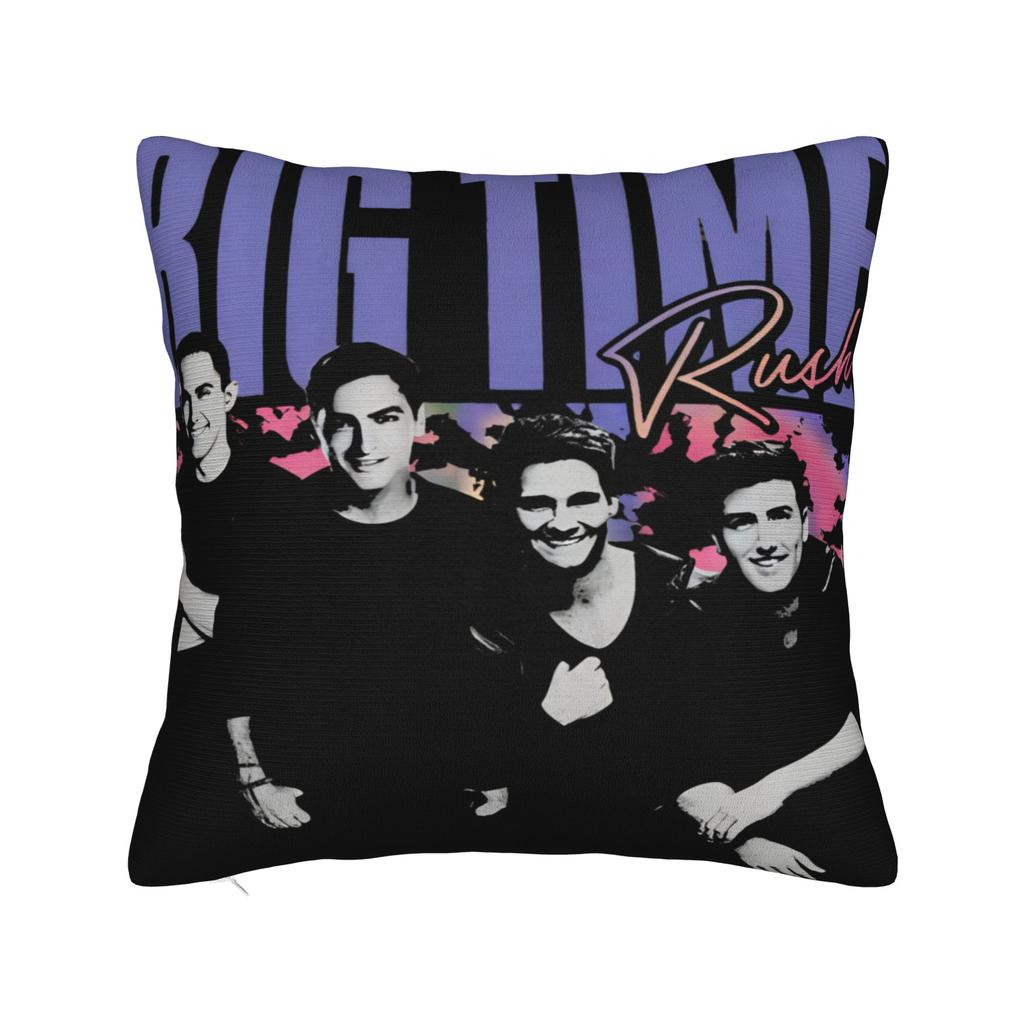 Pillow Case Big Time Rush Print Pillow Cover For Living Room Bed Chair Funny Pillowcases