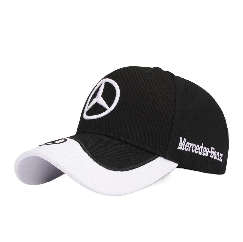 ZHM3 Fashion Outdoor Sport Running Adjustable Cap Car Baseball Cap Hat For Mercedes Benz C260 C200 C180 GLA/E/C Class E43 E260 E300