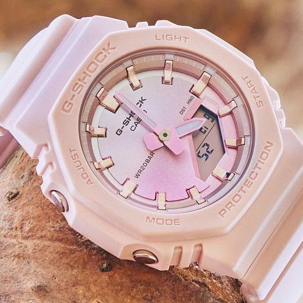 CASIO Women's G-SHOCK GMA-P2100SG-4AJF [G-SHOCK] Round Watch Pink Resin *Biomas Plastic