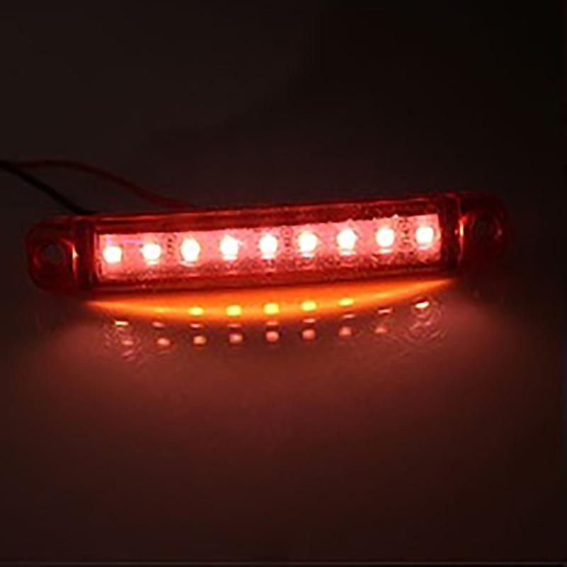 12V-24V Led Side Marker Indicator Car Lights Front Rear For Trucks Cab RV Trailer
