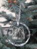 Eurasian, Eurasier - Crystal Bauble with a Photo, Dog Photo In Crystal, Personalized Christmas Tree Ornament by Art-Dog Brand
