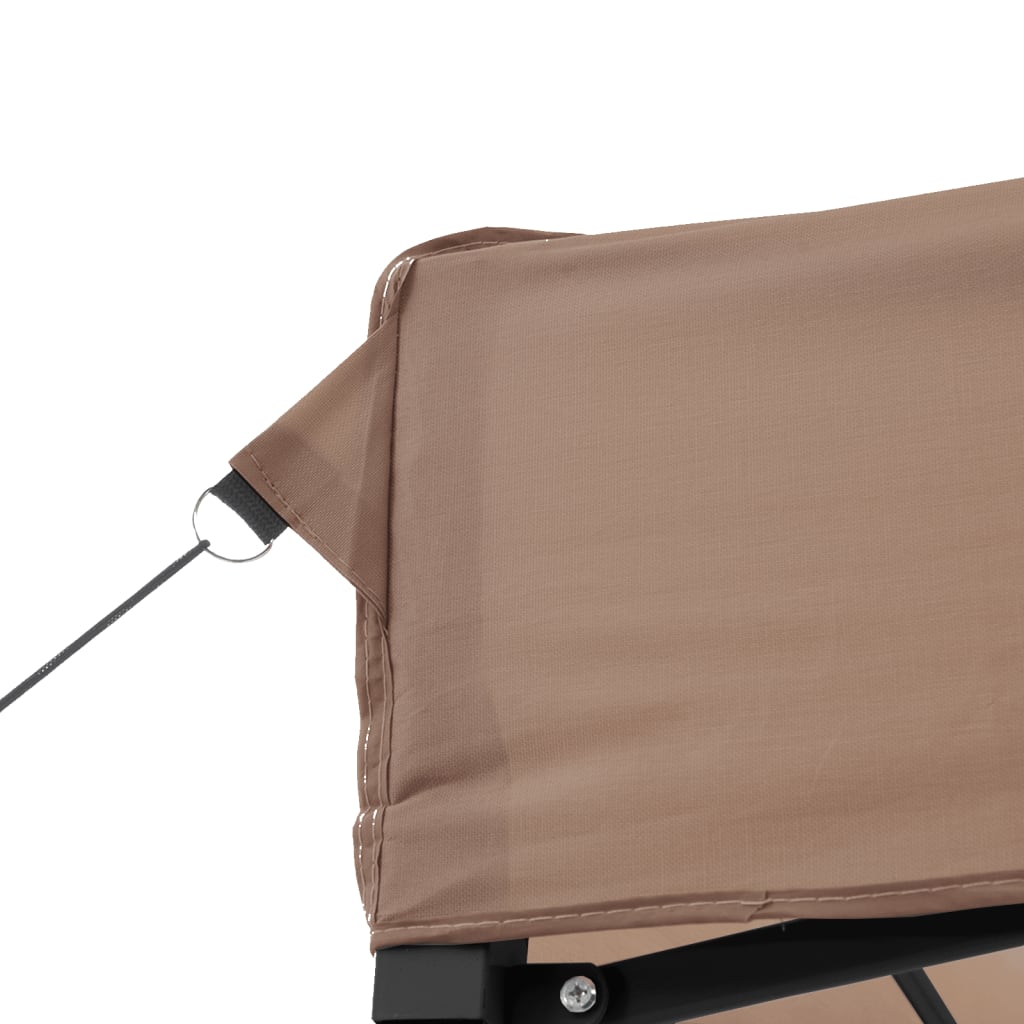 Vidaxl Składany Namiot Imprezowy Typu Pop-Up, Brązowy, 410X279X315 Cm
