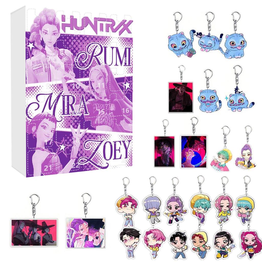 2D Julekalender Inkluderer 24 Julekalendere, Nedtellingskalender og Overraskelsessamleobjekter