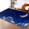 Starry Sky Carpet Feather Wind Bedroom Floor Mat
